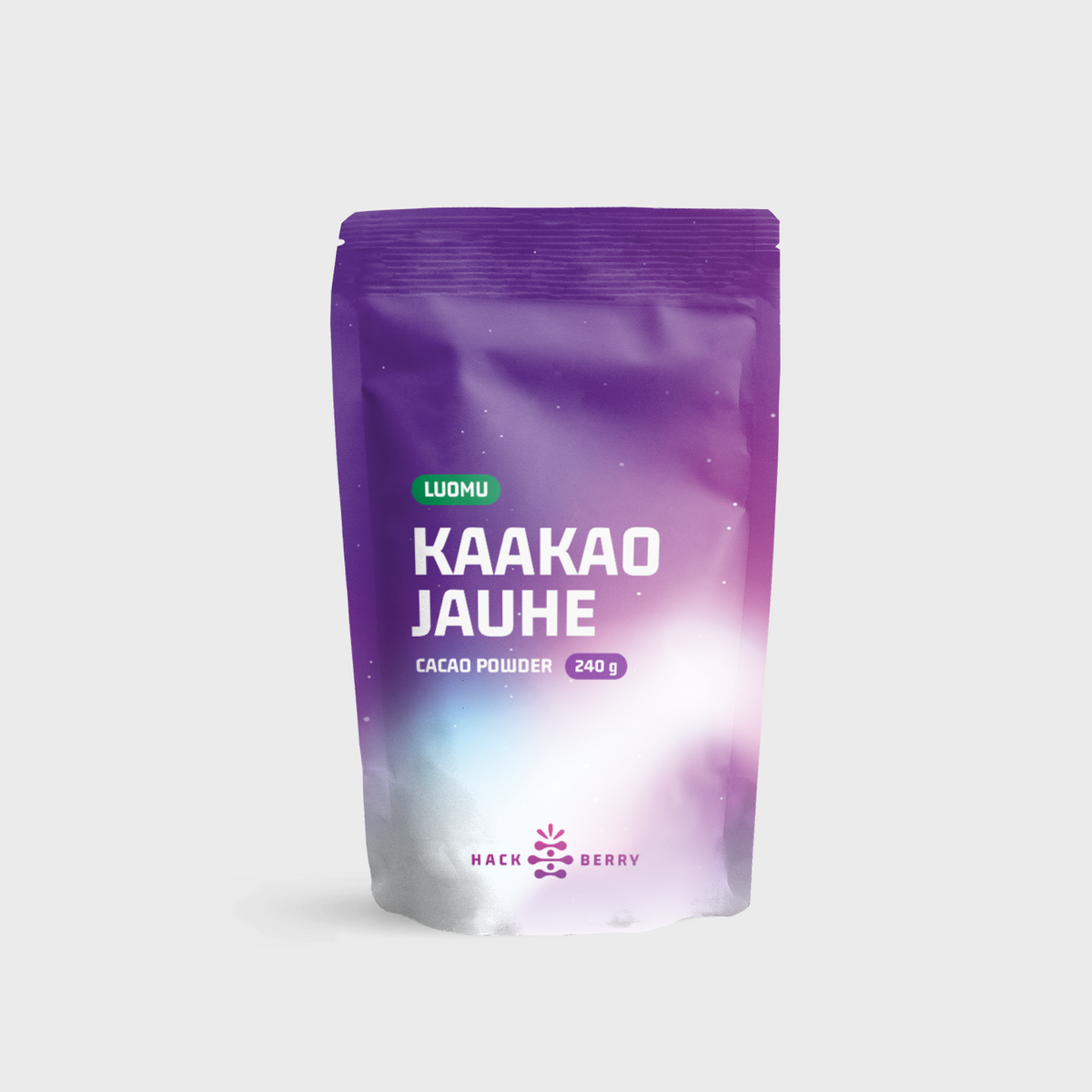 Kaakaojauhe, raaka, luomu240g Hackberry